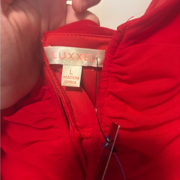 Luxxel Scarlet Long Sleeve Dress - Picture 4 of 7